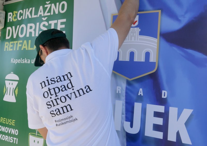 Osijek prvi među velikima: Prikupio gotovo 58 posto odvojenog otpada