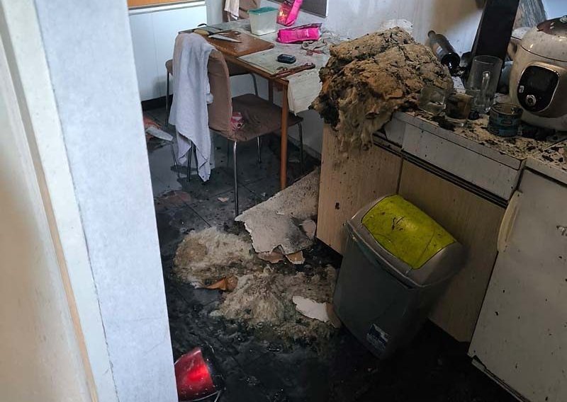 FOTO Buknuo požar u centru Osijeka, stanari evakuirani