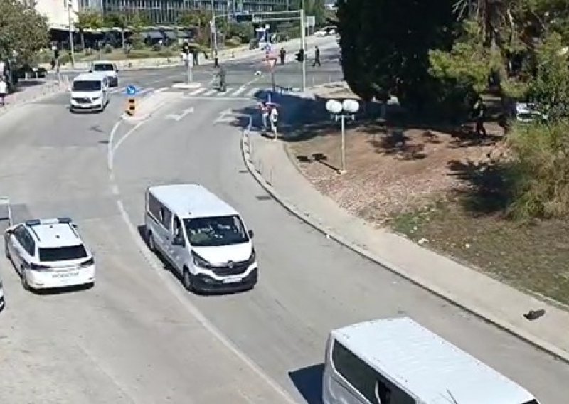Pogledajte kako BBB-i dolaze na Poljud; policija očistila cijelu cestu