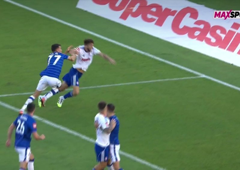 Svi na Poljudu su skočili; pogledajte povlačenje zbog kojeg je Hajduk tražio penal