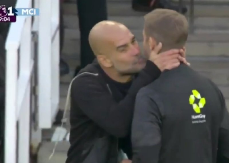 Guardiola je postao viralni hit! Pogledajte kako je poljubio suca
