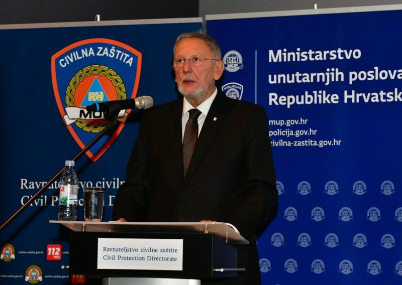 Božinović: Cilj je do kraja 2026. imati 5000 ljudi obučenih za civilnu zaštitu
