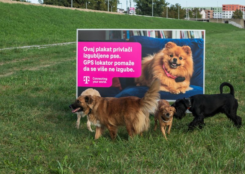 Hrvatski Telekom predstavio inovativni plakat za pronalazak izgubljenih pasa