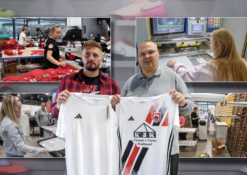 Propali outlet pored Zagreba sad je velika tvornica sportske opreme: Modrić ili Mbappé zamisle želju – ostvaruje se u roku od 24 sata