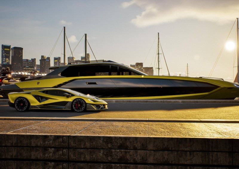 Predstavljena superjahta Tecnomar za Lamborghini 101FT: Tri motora i dva generatora za brzinu od 83 km/h