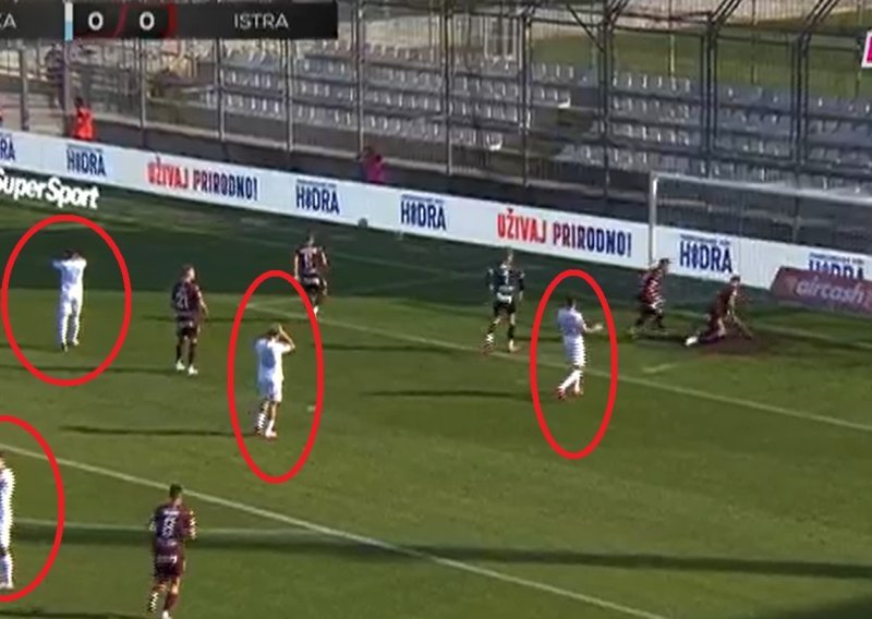 Pogledajte što je promašio Menalo; suigrači su se uhvatili za glavu