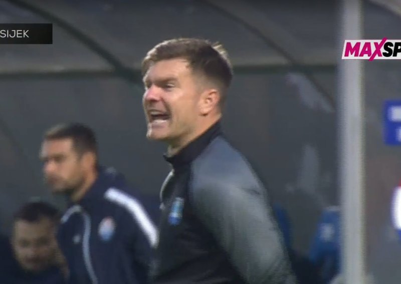 Ljutiti Rožman divljao na klupi. 'Nikad ga nisam ovakvog vidio...'