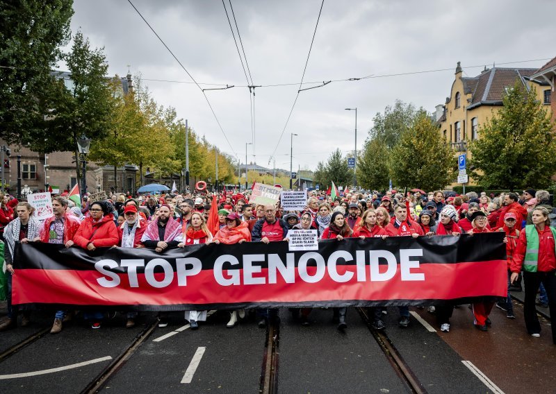 250 tisuća ljudi u Amsterdamu u znak podrške Palestini: Izvršite pritisak na Izrael
