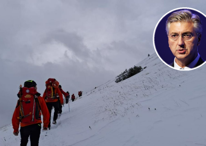 Plenković Slovencima ponudio pomoć u potrazi za planinarima: Možemo poslati helikoptere, HGSS...