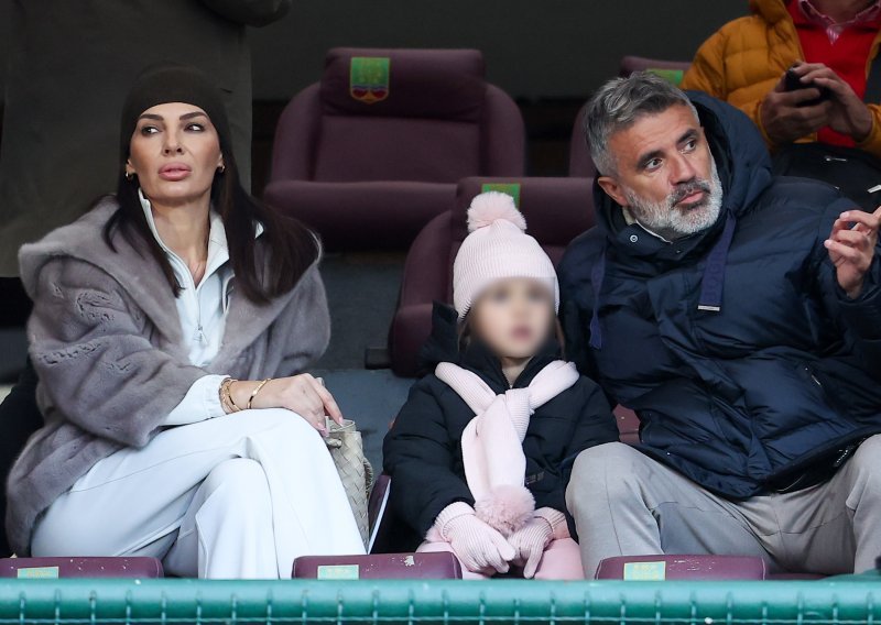 Zoran Mamić snimljen s 11 godina mlađom Senkom i njihovom kćerkicom