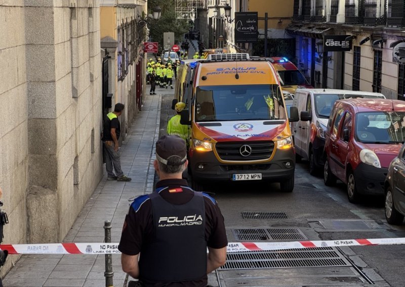 Urušila se zgrada u Madridu, najmanje troje ozlijeđenih