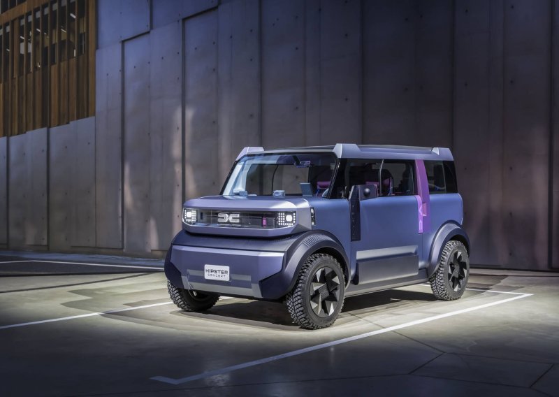 Dacia predstavila Hipster koncept: Ovako izgleda popularan električni automobil sutrašnjice