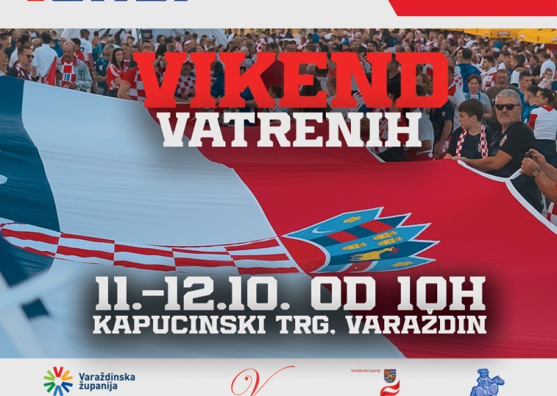 Varaždin je ovog vikenda središte navijačke euforije, počinje Vikend Vatrenih