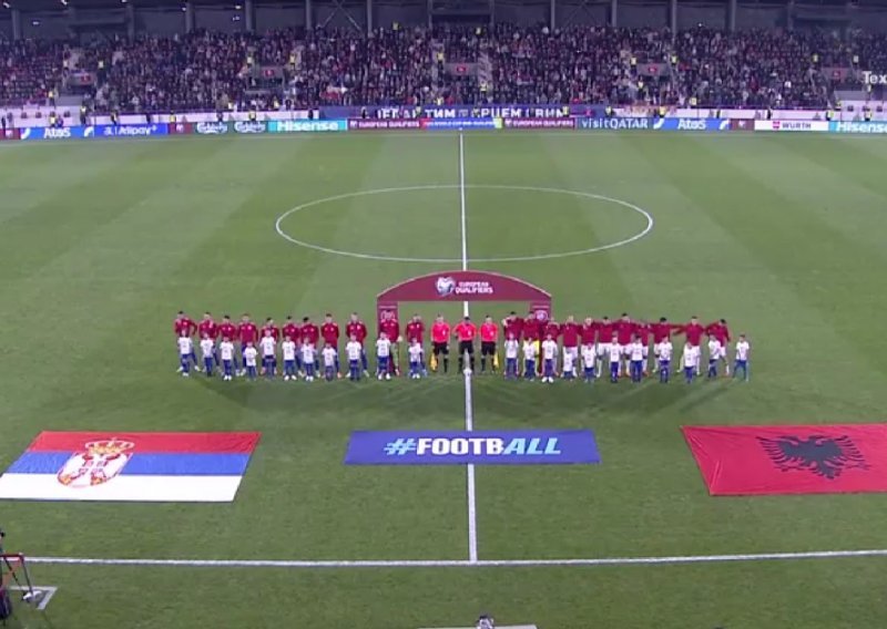 Pogledajte kako su Srbi dočekali Albance i njihovu himnu