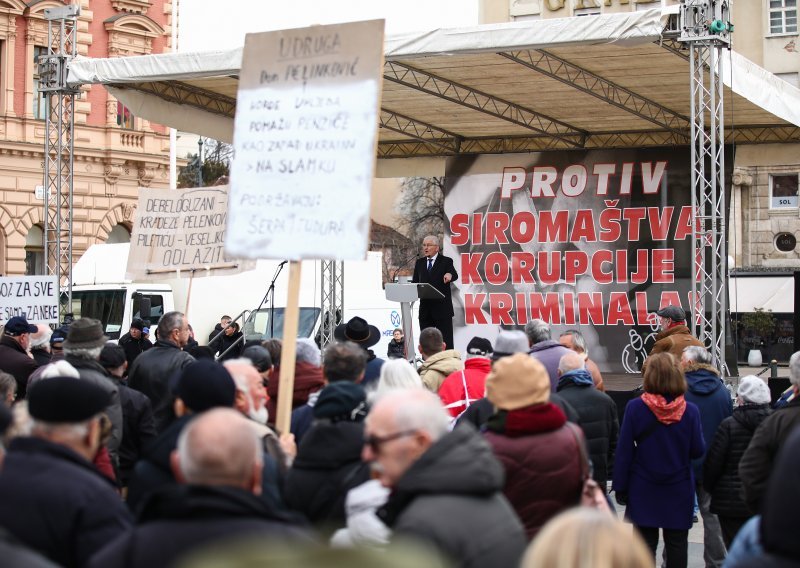 Umirovljenici idu u prosvjed, ali imaju problem: 'Jeste li spremni donirati makar 1 euro'