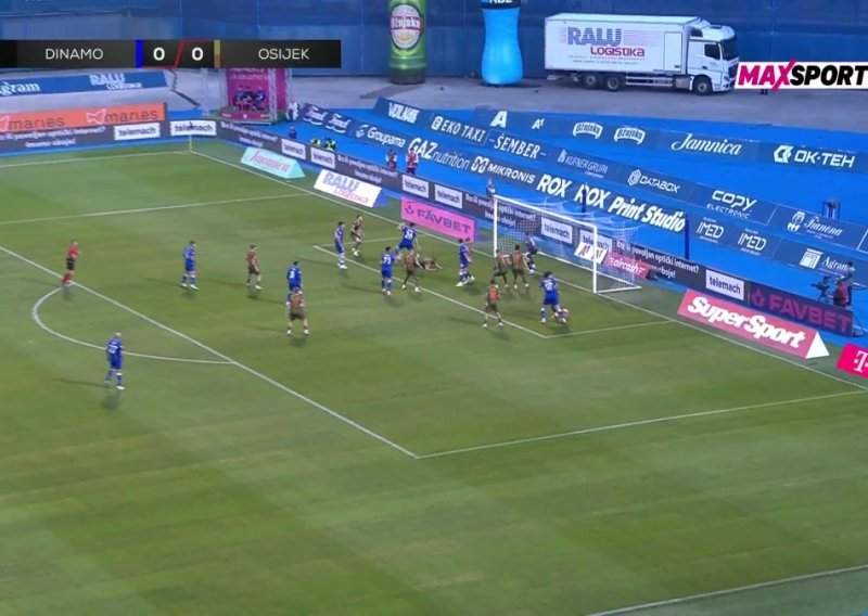Pogledajte kako je Dinamo zabio Osijeku već u trećoj minuti