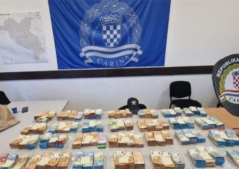 Rekordna zapljena gotovine na hrvatskoj granici: Albanac sakrio više od 700.000 eura