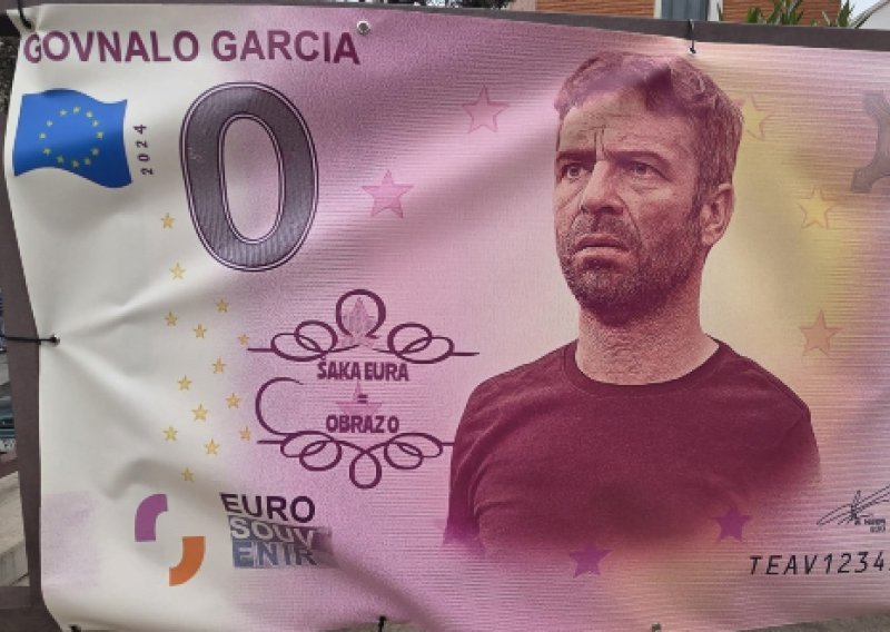 Istrini navijači pripremili uvredljivi transparent za Gonzala Garciju