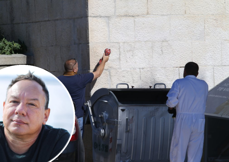Primjer Jurice Pavičića: Mrzilačke grafite ne uklanjaju komunalci, nego stanari