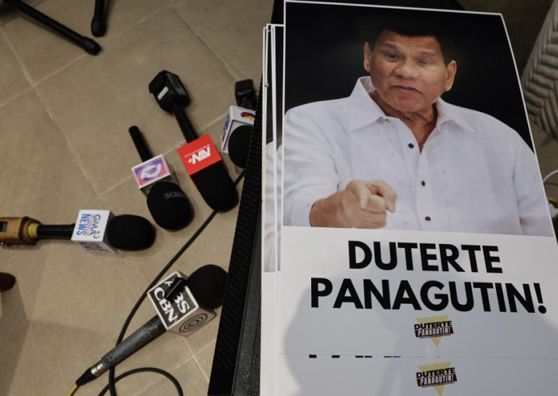 ICC: Nadležni smo za postupak protiv bivšeg filipinskog predsjednika Dutertea