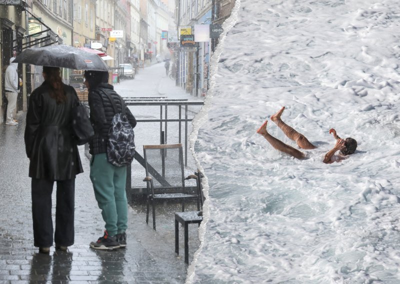Po Zagrebu se prosula tuča, u Dubrovniku se kupaju. Što nas čeka za vikend