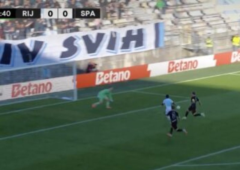 Sjajna akcija Rijeke za 1:0: Pogledajte trenutak kada je Rujevica eruptirala