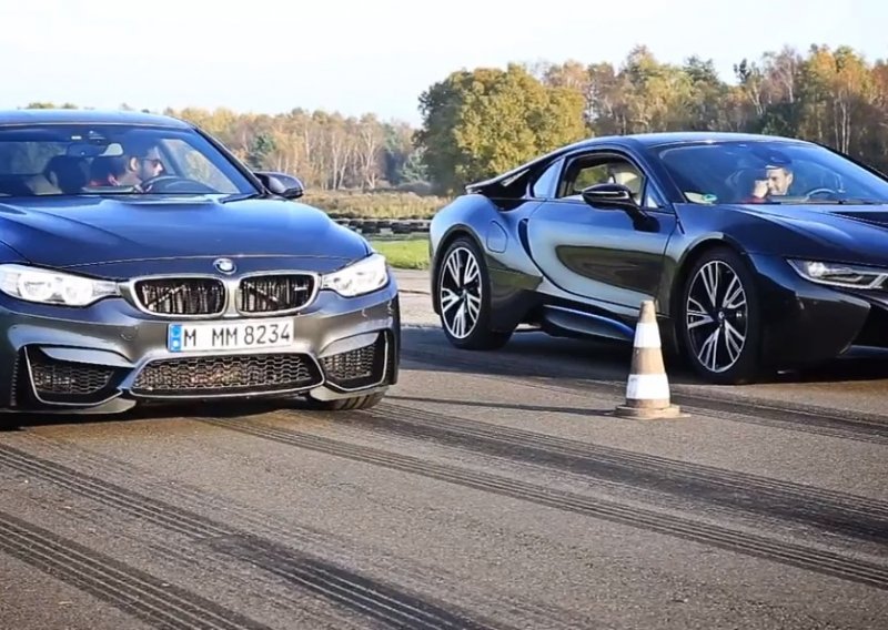 Za kraj godine: BMW M4 protiv i8 na 402 metra