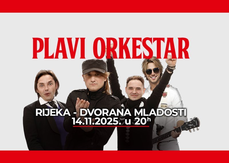 Osvojite ulaznice za koncert Plavog orkestra u Rijeci