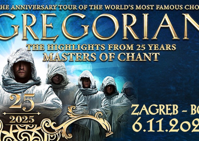 Vodimo vas na mistični spektakl 'Gregorian' u Zagrebu i Opatiji