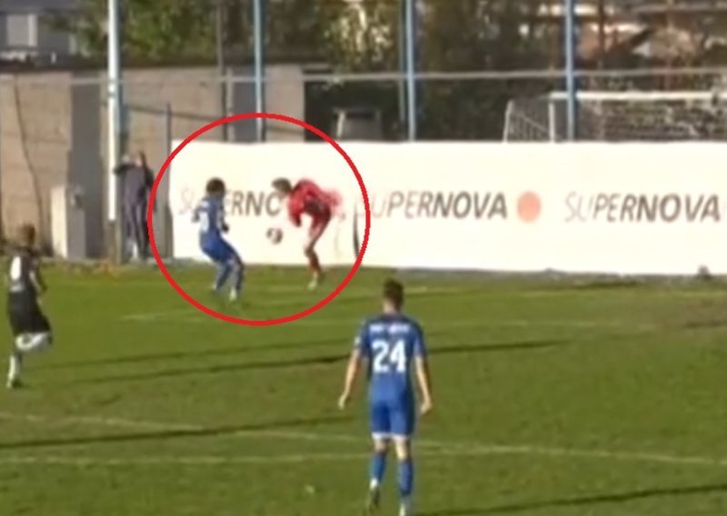 Ovo je najkomičniji gol godine u hrvatskom nogometu. Pogledajte ga