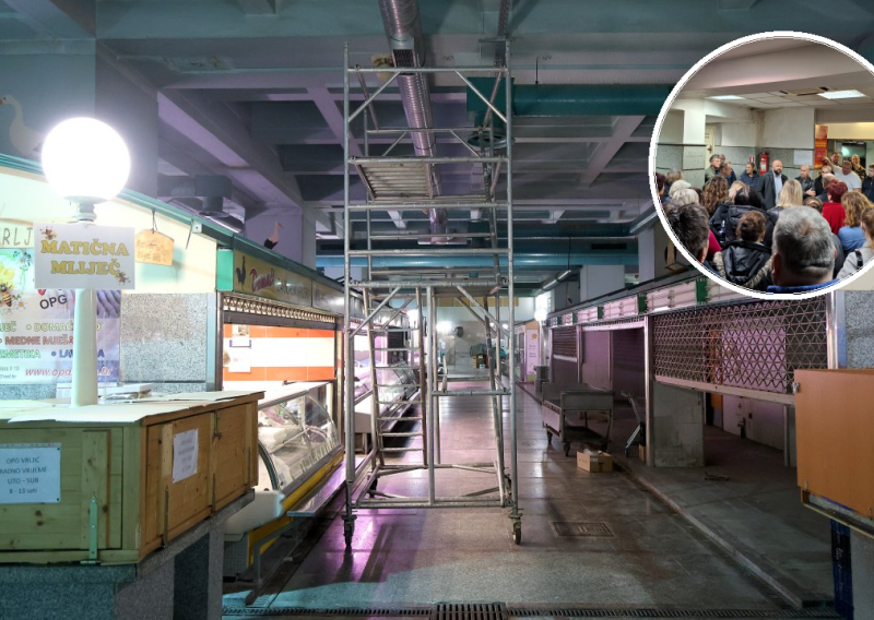 Doznajemo! Dolac zatvara svoju donju etažu do daljnjeg: Evo što će biti s prodavačima