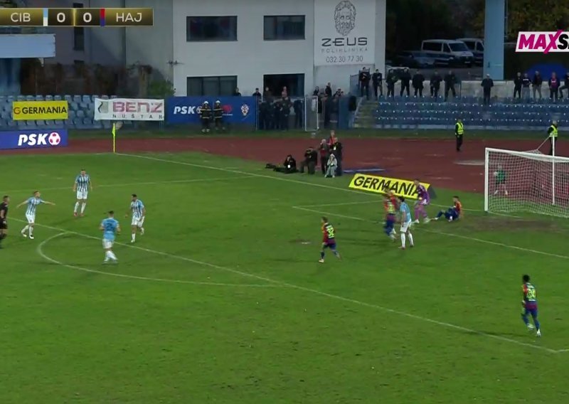 Cibalia Hajduku zabila gol sezone! Pogledajte zašto je poništen