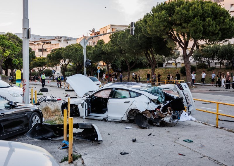 Optužnica vozaču Tesle koji je u Splitu usmrtio ženu na nogostupu