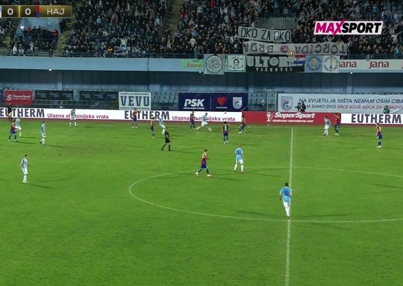 Pogledajte kako su Ultrasi zapalili legendarni Torcidin transparent