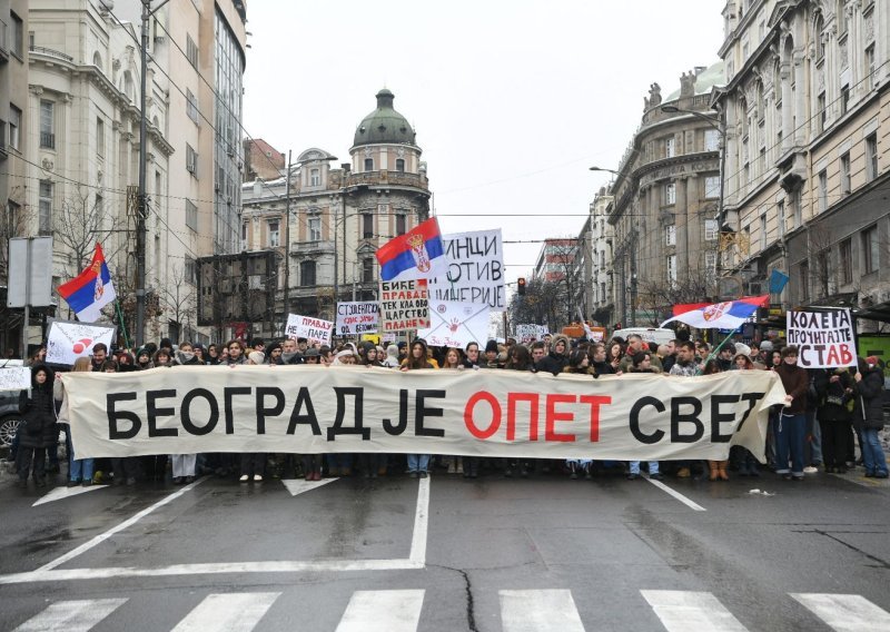 Srpski studenti za nedjelju zakazali prosvjede u cijeloj zemlji: Traže nove izbore