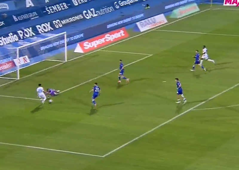 Važna obrana; pogledajte kako je Nevistić glavom spasio Dinamo
