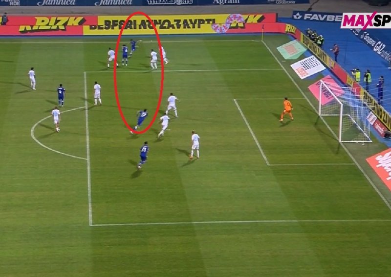 Senzacionalan gol Arbera Hoxhe za Dinamovo vodstvo. Pogledajte!