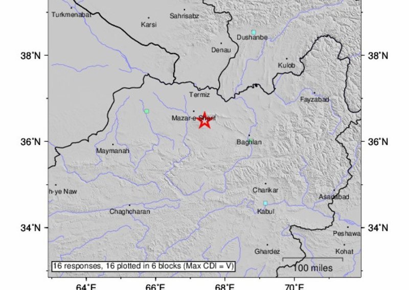 Snažan potres pogodio Afganistan: Ima poginulih, stotine su ranjene. Stradala i Plava džamija