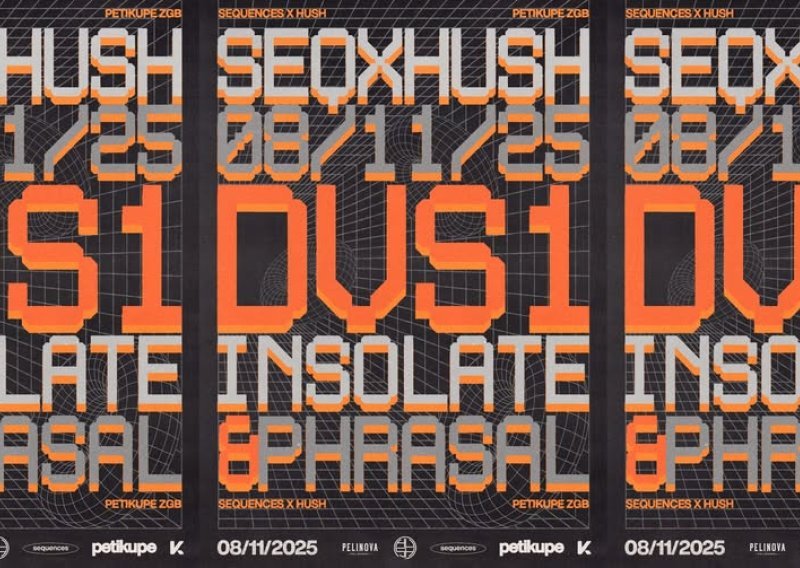 Vodimo vas u Peti Kupe na zajednički party programa Sequences i Hush