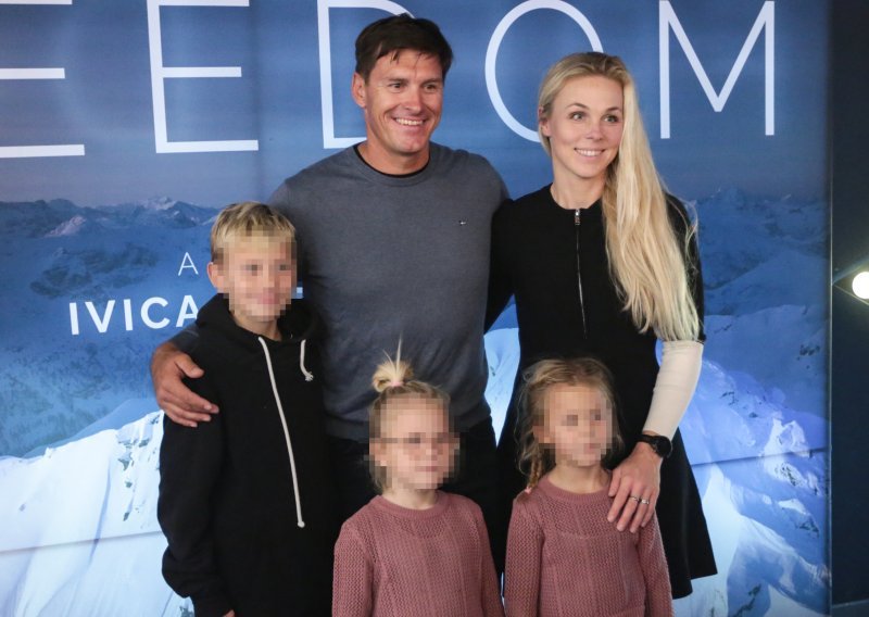 Rijetko zajedničko pojavljivanje Kostelića: Ivica i Elin s djecom na posebnoj večeri