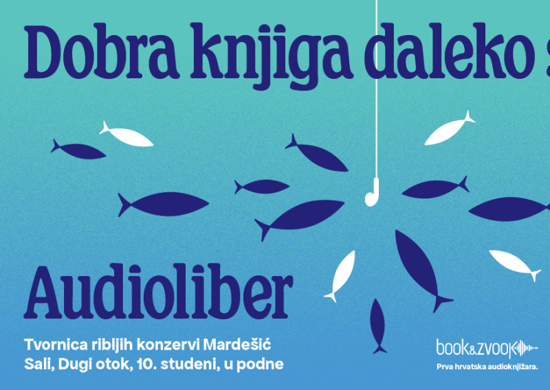 Od psihijatrije na Rabu do tvornice ribe na Dugom otoku: Audioknjige se raspršile po Hrvatskoj