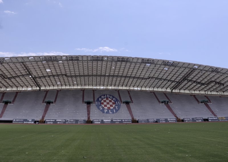 Pogledajte što se događa na Poljudu. Hajduk je objavio fotografije