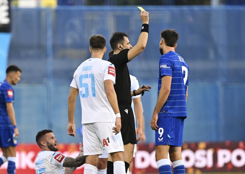 Layec objasnio zašto Beljo nije dobio crveni karton. Poslušajte kako je sudac zaprijetio Dinamovom napadaču