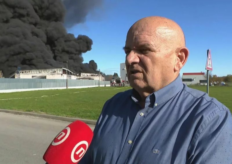 Vlasnik tvrtke koju guta požar: 'Strašno! Šteta je šest, sedam milijuna eura'
