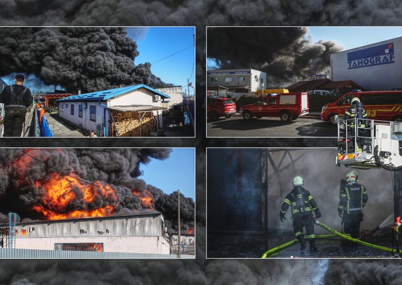 Informacije s terena: Zbog dima se i dalje ne preporučuje izlaziti van