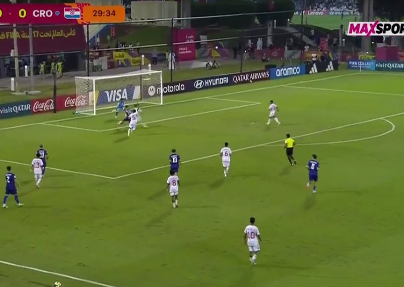 Pogledajte kako je Hrvatska zabila prvi gol na U-17 Svjetskom prvenstvu