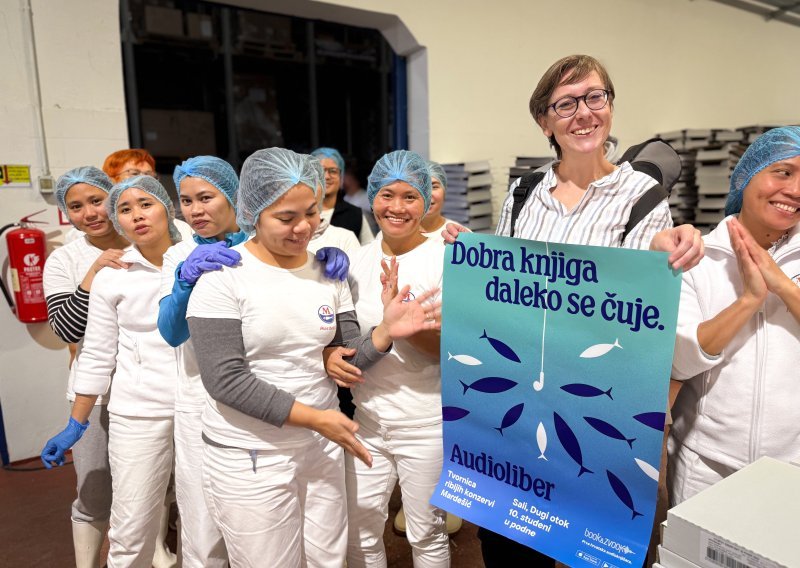 Književnost na pokretnoj traci: u tvornici ribljih konzervi uz svirku otvoren Audioliber