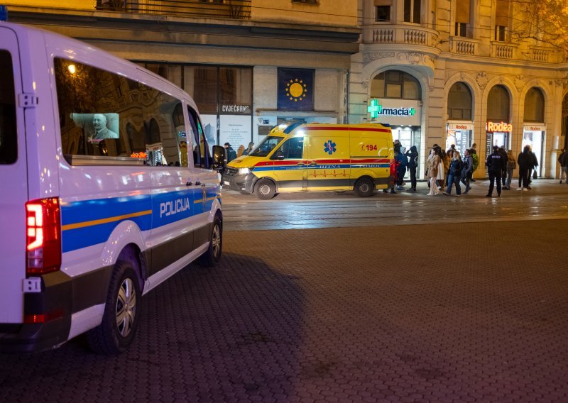 Trojica maloljetnika uhićena zbog izazivanja nereda u centru Zagreba