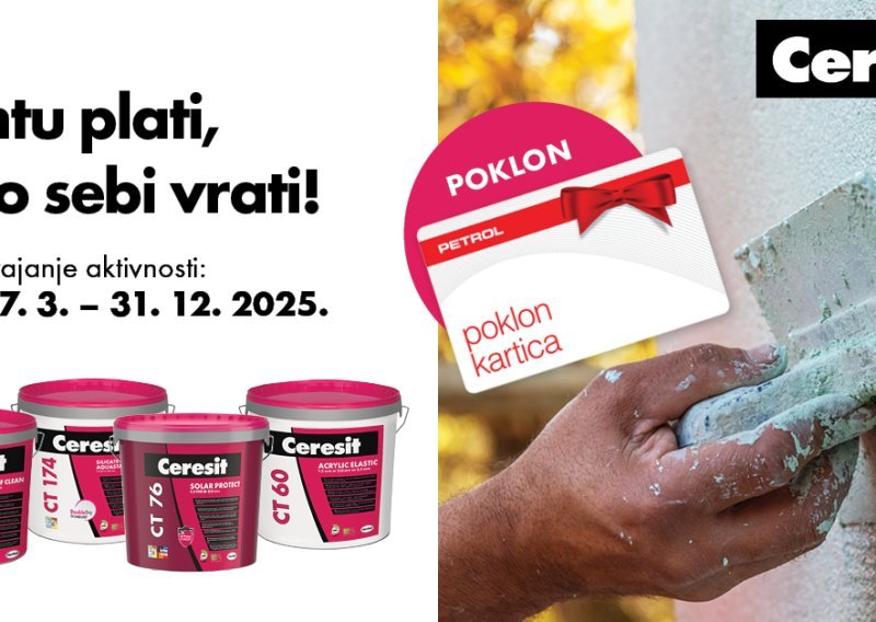 Ceresit nagrađuje vašu lojalnost: nagradni natječaj 'Kantu plati, euro sebi vrati!'