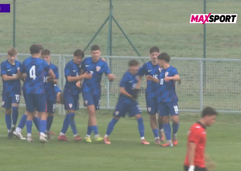 Rapsodija mladih Vatrenih! Pogledajte golove protiv Albanije